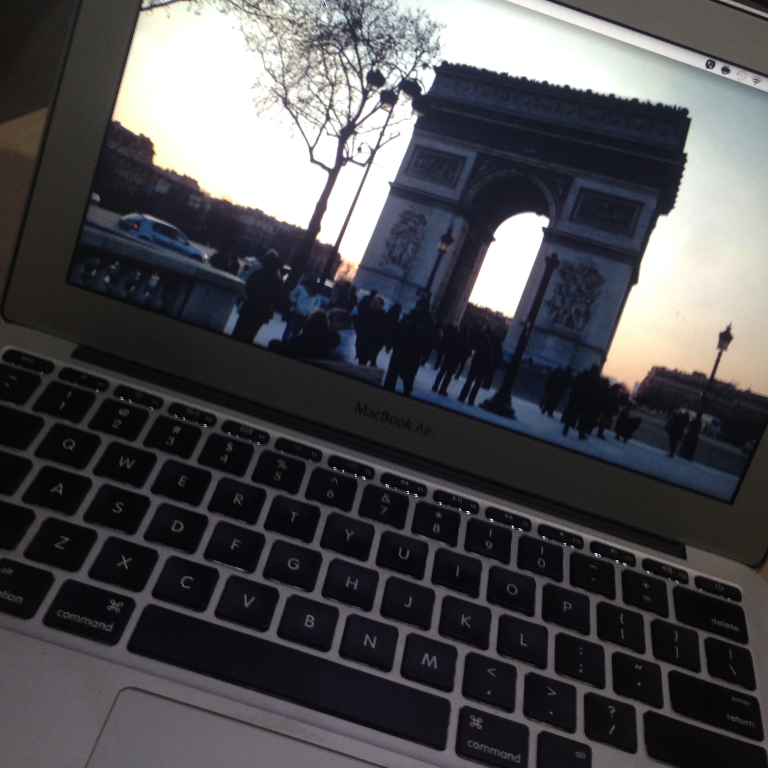 In the city of blinding lights